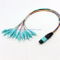 8/12/24cores MPO male-LC/SC/FC/ST Fan-out 0.9mm 35cm patch cable for MPO LGX module