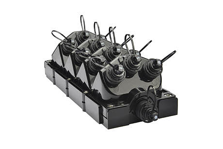 Outdoor Multiport Service Terminal (MST) BOX IP68 4/8/12 port optical access PLC pigtail splicing
