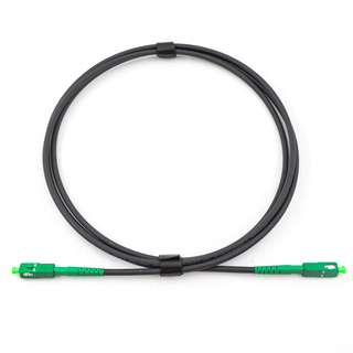 Indoor Outdoor NBN FIBRE Double sheath harsh environment outdoor applications SC/APC patch cord 4.8mm LSZH Jacket SM single fiber