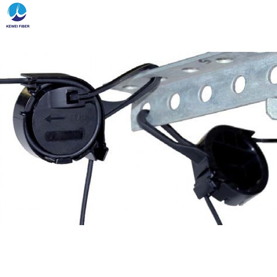 FTTHFtth Adjustable Aerial Drop Wire Clamp Fish Clamp R Type