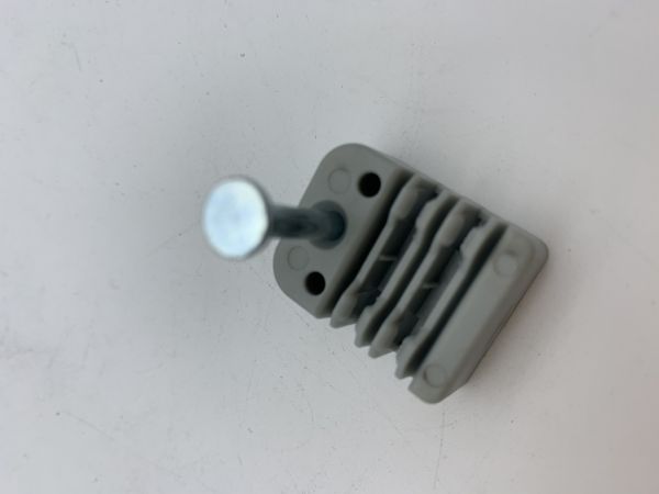 Ftth Optic Cable Clip With Concrete Nail double channel for ftth aerial cable 