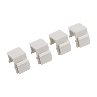 Blank Keystone Jack Inserts for Keystone Wall Plate and Patch Panel 