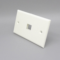 1 Port Cat6 Ethernet Wall Plate Ethernet Cable Wall Plate Adapter