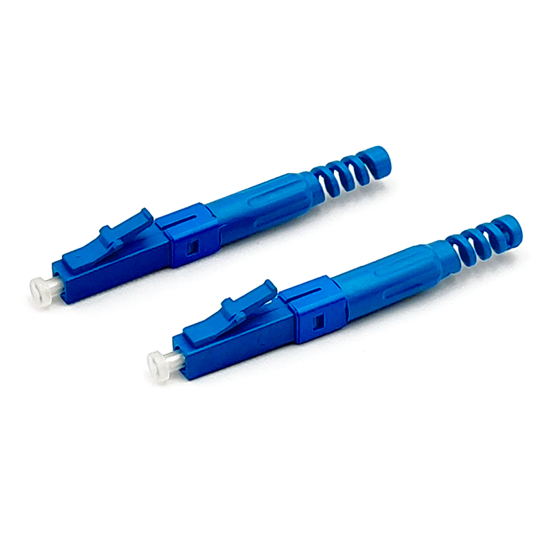 Fiber Optical LC SM UPC Fast connector suitable for 2.0*3.0MM FTTH DROP cable Quick LC connector