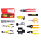 fiber optic cable installation tool kit and fiber optic cable splicing 