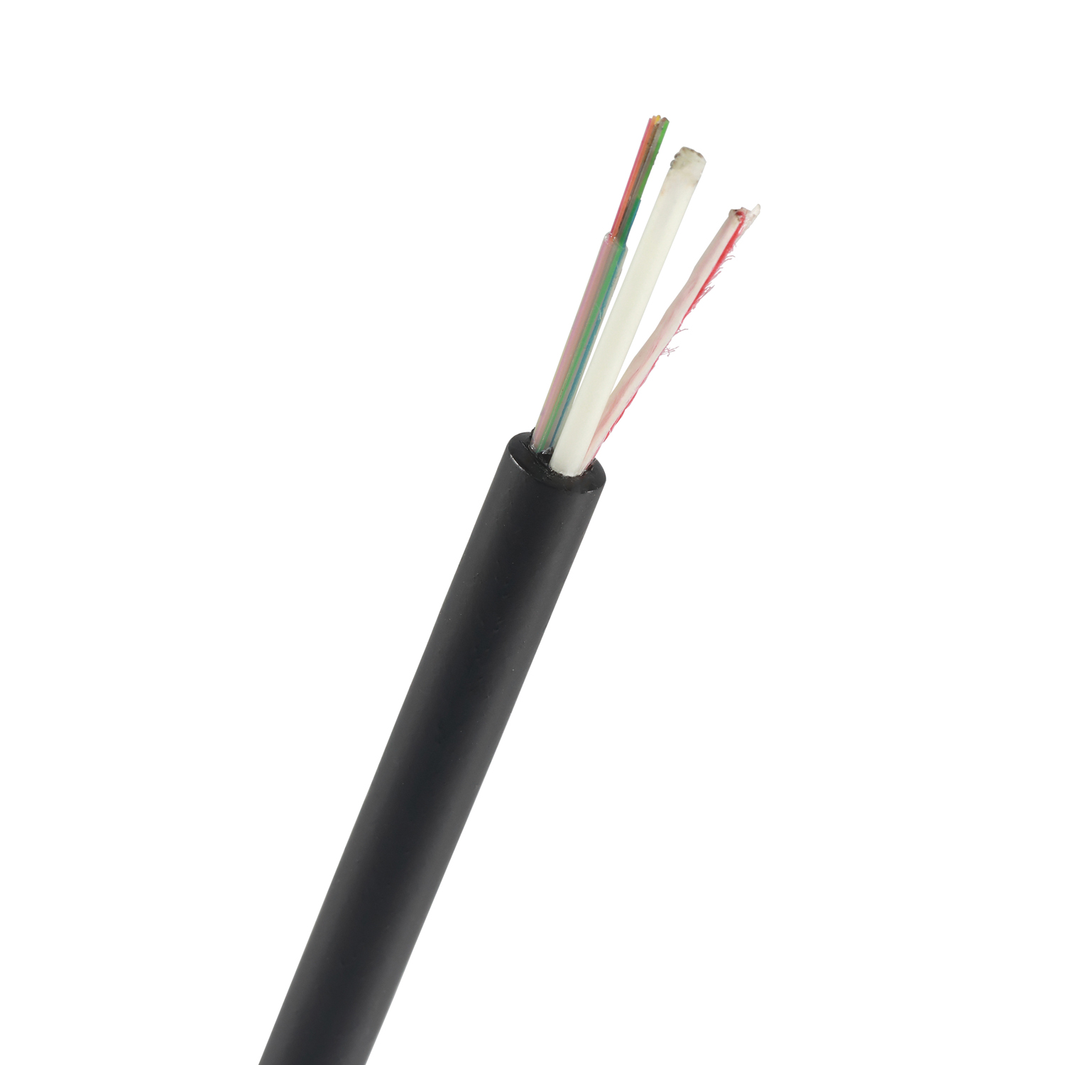 FTTH Cable Mini ADSS Span 80-120m ASU Cable with FRP Srength member cable fiber optic