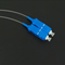 Indoor G657A2 G657B3 Singlemode Simplex Invisible Fiber Optical Cable Transparent SC UPC patch cord