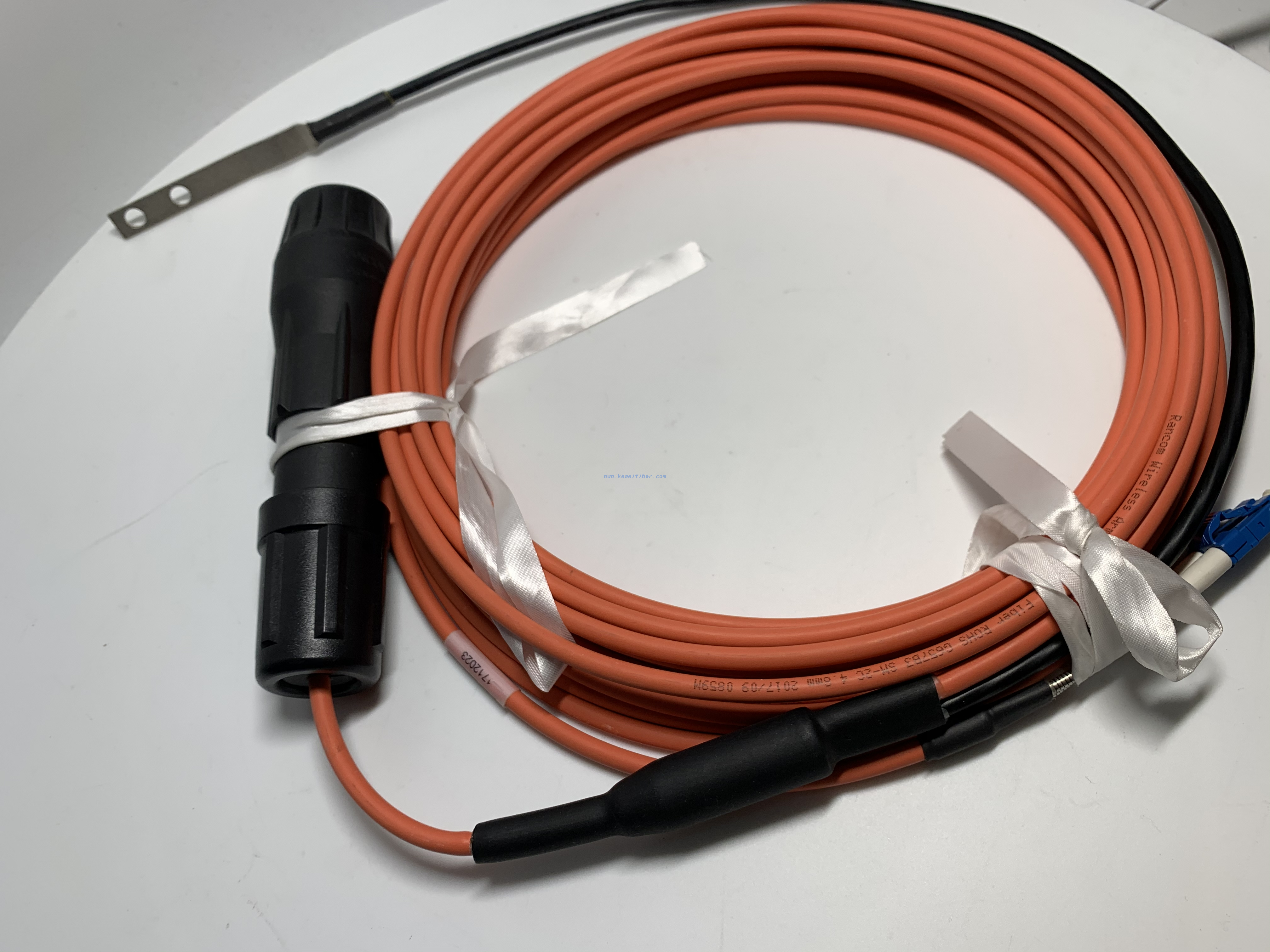 Ericsson CPRI patch cord connectiong BBU to RRU