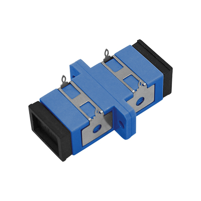 SC Simplex metal Shrapnel optical fiber Adapter