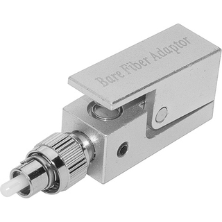 FC ST Metal Square Silver Type Bare Fiber Adaptor with SMA Used for OTDR Testing