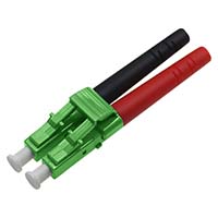 LC/PC SM Duplex fiber optic connector kit 3mm with duplex clip