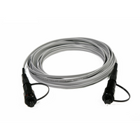 Mini-SC Duplex G657A2 Outdoor waterproof patch cord IP67