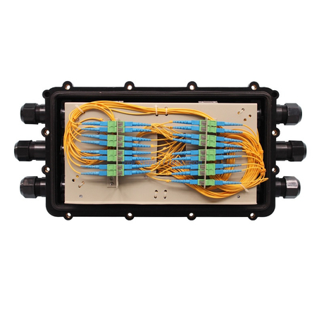 PLC type fiber splice box - Buy fiber optic cable, cable splice, fusion ...