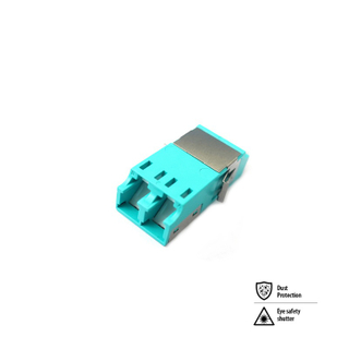 LC Duplex Dust shutter Adapter V2 fire resistance