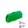 LC simplex dust shutter adapter