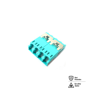 LC Quad Dust Proof Shutter high density Adapter