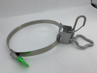 Galvanized Steel FTTH Hoop Fastening Retractor for telecom pole
